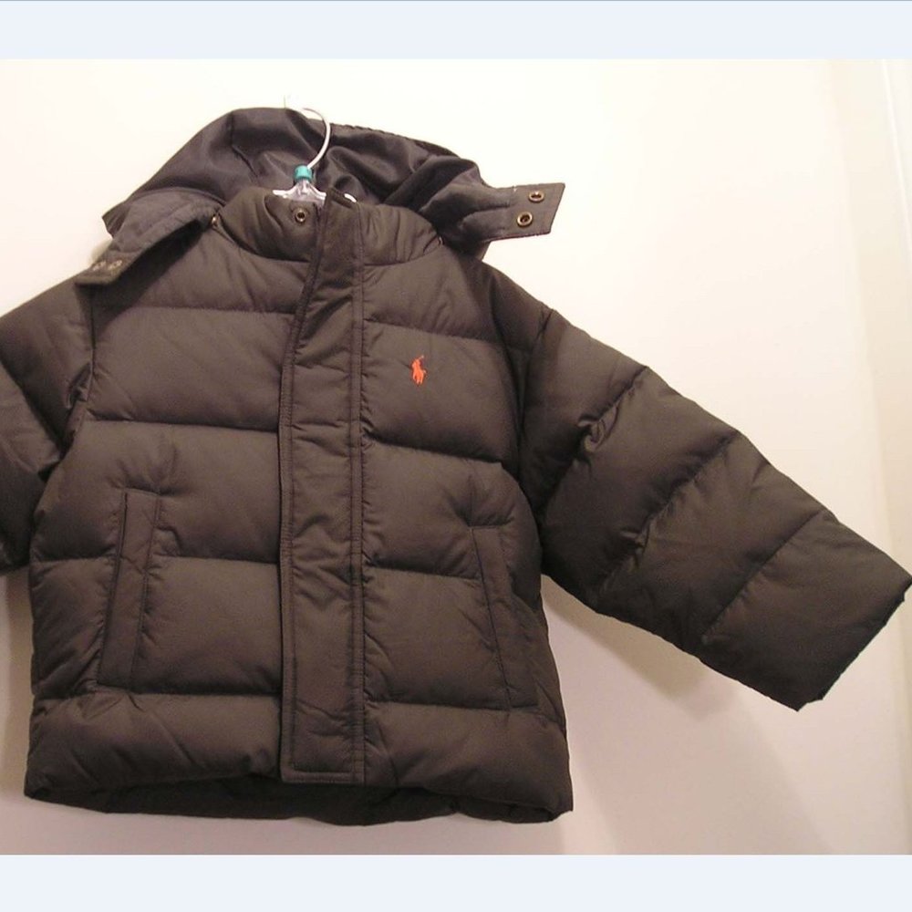 Polo by Ralph Lauren Baby Boys Hooded Down Puffer Jacket 9M NEW - Picture 3 of 3